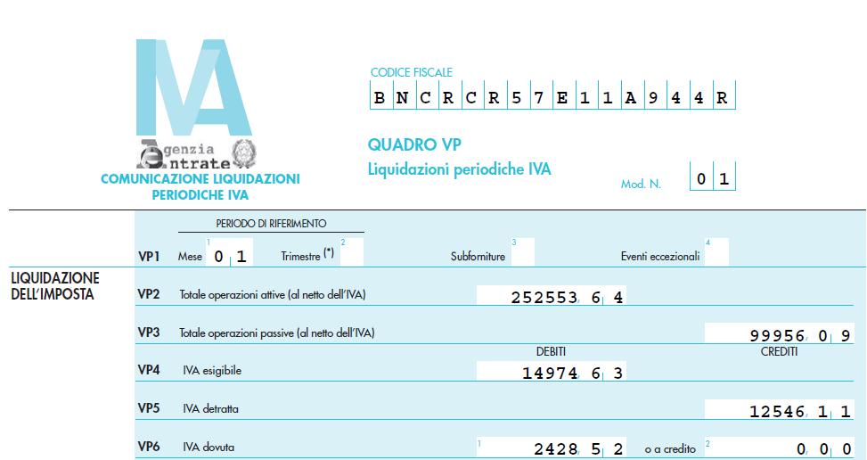 Nei casi di società quindi tale campo deve essere compilato con l'indicazione del legale rappresentate (che firma la comunicazione) e il codice carica 01. N.