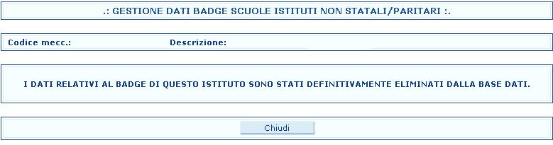 Dalla pagina successiva verrà prospettato il risultato dei criteri di ricerca impostati Nella parte inferiore verranno visualizzati gli Istituti Paritari trovati, eventualmente su più pagine Fare