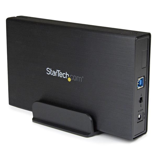 Box esterno per disco rigido SATA III da 3,5" USB 3.0 nero con UASP per SATA 6 Gbps HDD esterno portatile Product ID: S3510BMU33 Il box esterno hard disk USB 3.