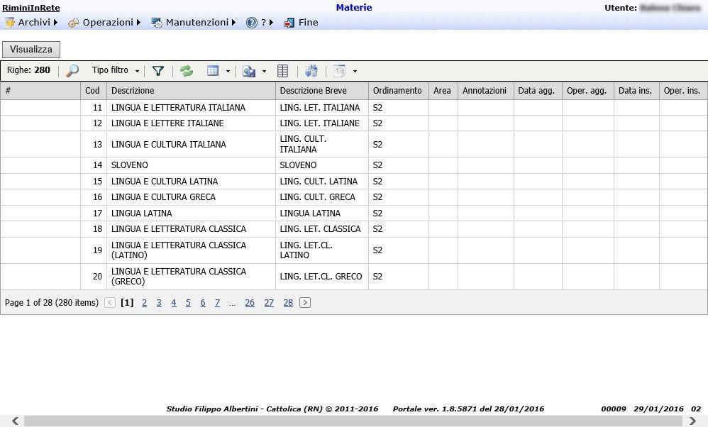 degli studenti con