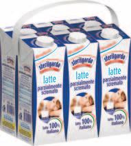 Latte UHT Parzialmente scremato Microfiltrato STERILGARDA - 6x1 L