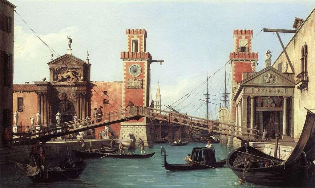 Antonio Canal (il Canaletto): Ingresso
