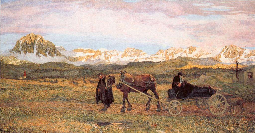 Giovanni Segantini: Ritorno al paese