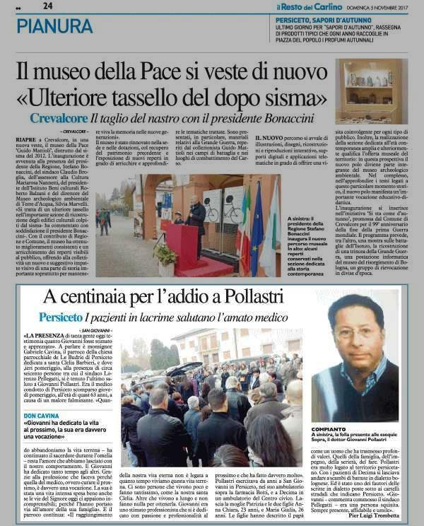 5 novembre 2017 Pagina 64 Il Resto del Carlino (ed.