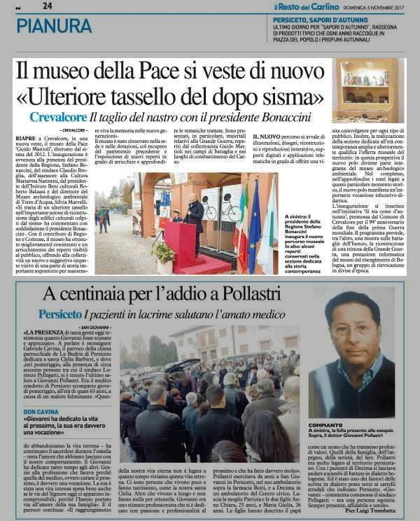5 novembre 2017 Pagina 64 Il Resto del Carlino (ed.
