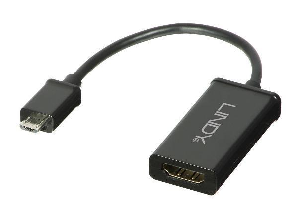 CODICE 1068 Adattatore attivo MHL 2.0 a HDMI Adattatore MHL 2.