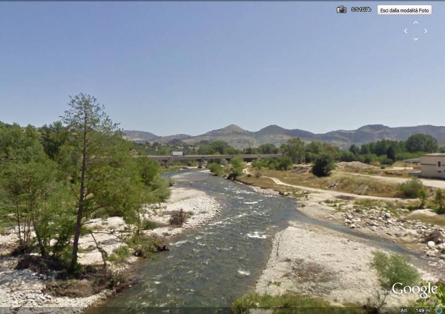 idraulica del fiume. (da Google 2008).
