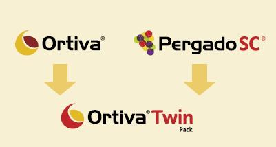 I vantaggi di Ortiva uniti ai vantaggi di Pergado: 1. Doppia efficacia su peronospore 2. 3.