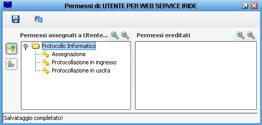 1.1 Configurazione SicraWeb 1.1.1 Creare l'utente Entrare nella gestione utenti di SicraWeb e creare l'utente che sarà utilizzato per accedere al sistema tramite Web Service.