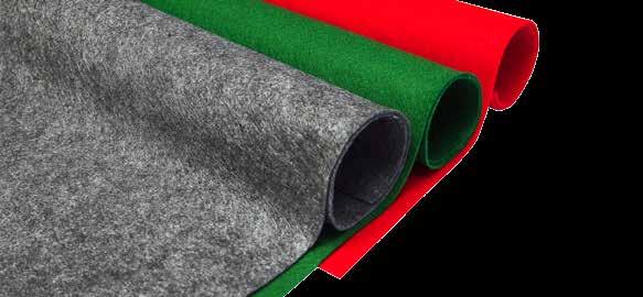 Panno lencio Foglio in panno lencio cm 50x50 - spessore 1 mm Ordine minimo 2 pezzi per colore spessore mm 1 Colori disponibili: (da