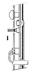 6. DATI TECNICI 7) inserire gli azionatori in gomma del tamper antistrappo negli appositi fori, ed inserire le molle sui tamper antiapertura (Fig. 4).