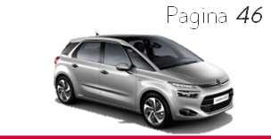 CITROËN C4 PICASSO SERVIZI E OPZIONI Pagina 46 SERVIZI IVA escl. IVA incl.