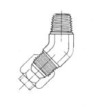 ACCESSORI SAE J514 RT580 Raccordo a T Dado Girevole JIC Laterale Dimensioni Disponibili : Tubo ¼ (6mm) 1.1/2 (38mm) Filetto Dado 7/16 (20) UNF 2A 1.