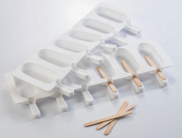 ICE CREAM MOULDS Stampi silicone per gelati su stecco Silicone moulds