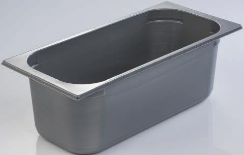 Reusable ice cream basin for ice-cream horizontal