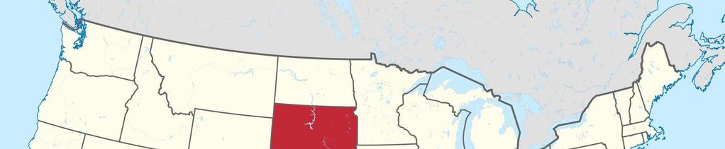 STATO DEL SUD DAKOTA Situato nella parte nord-centrale degli USA (North- Central), lo Stato del Sud Dakota ha una superfice di 199.