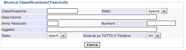 2 Modifica del dato di Classificazione Si è poi detto del pulsante Modifica ( ), presente nella barra funzioni del sistema documentale (cfr. 1.2.1); il pulsante dà la possibilità all utente di modificare la classificazione primaria di un documento protocollato.