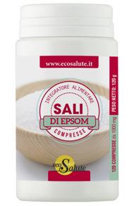 SALI DI EPSOM S i tratta di un integratore alimentare in polvere a base di Magnesio Solfato che può essere utile in caso di ridotto apporto di magnesio.