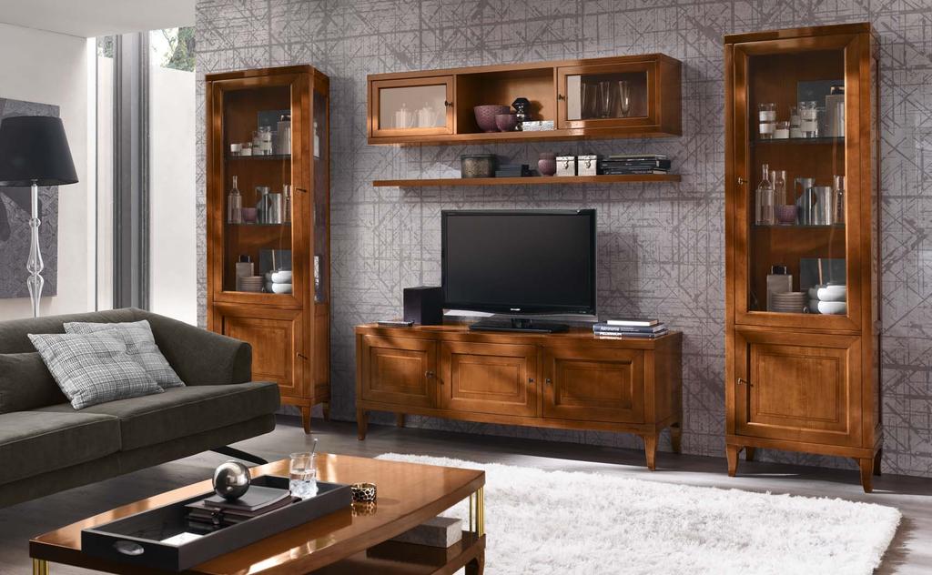 G241 Ottante PORTA TV 170X55X63 G243 Ambrosia VETRINA 68X45X207 G236 Sirio TAVOLINO