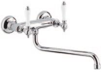ALTA WALL SINK GROUP WITH HIGH SPOUT 0810/L