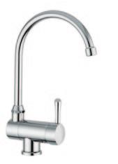 EDWARD LEVER 593 1 HOLE SINK GROUP INFERIORE WALL
