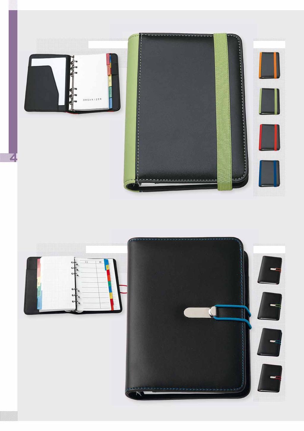 ORGANIZER H379 Agenda organizer, in PU. Con laccetto. Formato cm 3x8,5. Con astuccio.