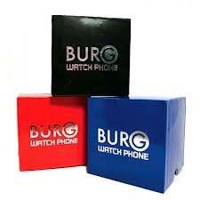 BURGWATCH Burg6 Watch Phone è l orologio unisex di tendenza con funzioni di telefono. Si deve soltanto inserire la Card e l orologio è abilitato per le chiamate.