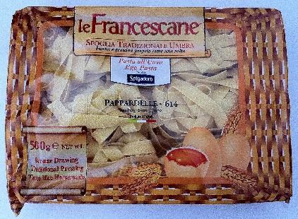 Francescane Egg Pasta Fettuccine 500g 12