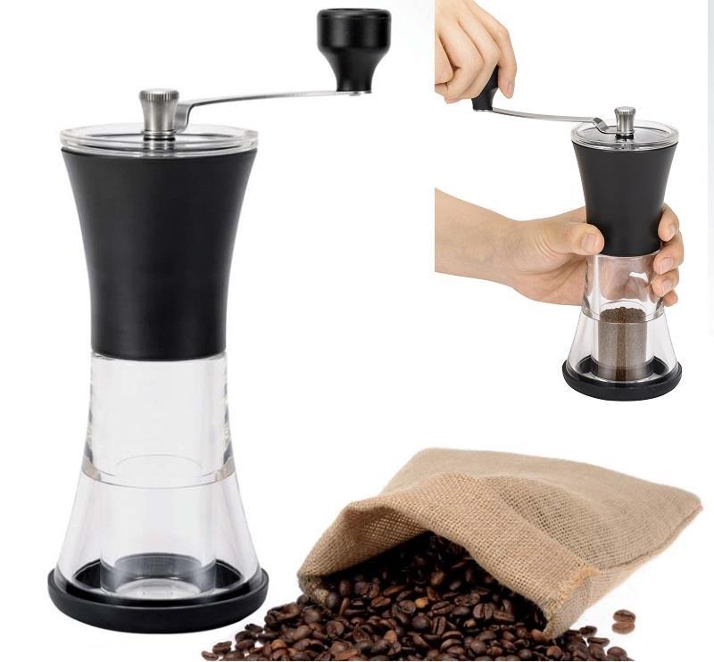 MACINA CAFFE La macina da caffè regolabile di Kyocera consentirà una macinatura perfetta dei chicchi di caffè, il coperchio estraibile