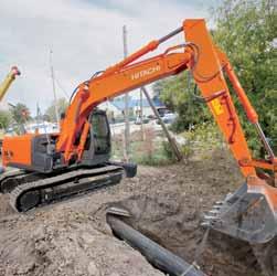 Costruito per conquistare ambienti di lavoro difficili Componenti resistenti Il nuovo ZAXIS 130 è stato progettato per operare nelle condizioni di lavoro più estreme.