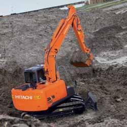 Pertanto, il nuovo ZAXIS 130 è una prova del nostro impegno per la riduzione al minimo dell impatto delle macchine movimento terra sull ambiente in conformità con lo Stadio IIIB delle norme UE di