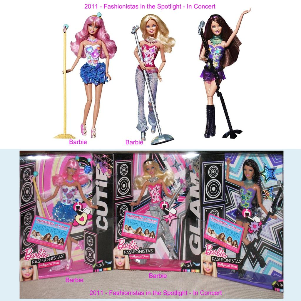 2011 - Barbie Fashionistas In the Spotlight.