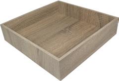 CM V860442VR2 17,5 x 35,0 CM H 8,0 CM Vassoio legno quadrato SQUARE wooden tray - Plateau en