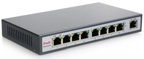 Switch Bettini SW3000 POE31004PL Switch unmanaged 4 porte 10/100Mbps PoE IEEE 802.