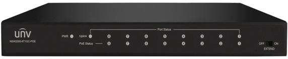 380,00 Novità SW3040 NSW2000-8T1GC -POE Switch unmanaged con extended mode 8 Porte PoE+ IEEE 802.