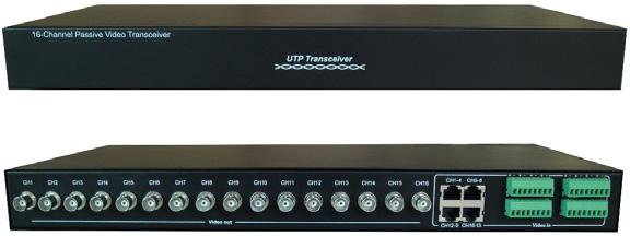 108,00 TRD840 1600F-HD Ricetrasmettitore video passivo a 16 ingressi su cavo UTP per segnali  interferenze elettromagnetiche dimensioni 430x169x44mm o rack 19 1U. 392,00 149