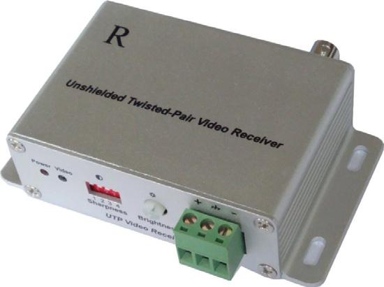 Trasmissione Video su cavo UTP per Telecamere CVBS TRD650 EB-111T Trasmettitore video attivo compatto a un ingresso su cavo UTP per segnali CVBS massima portata 500/800m con RX passivi 1.200/1.
