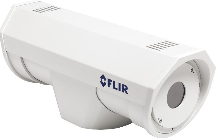 Telecamere Termiche Flir F TLT1200 F-348 Termocamera IP Flir da esterno con sensore a microbolometro non raffreddato all'ossido di vanadio obiettivo atermico 9mm campo di ripresa 48 (H) x 39 (V)