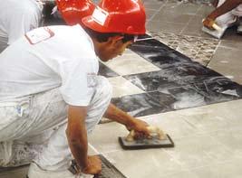 marmorizzato, mosaico vetroso e pietre naturali. Collezione di 15 tinte pastello.