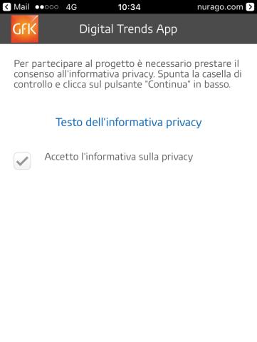 privacy 1 Tocca Testo del informativa privacy 2 per