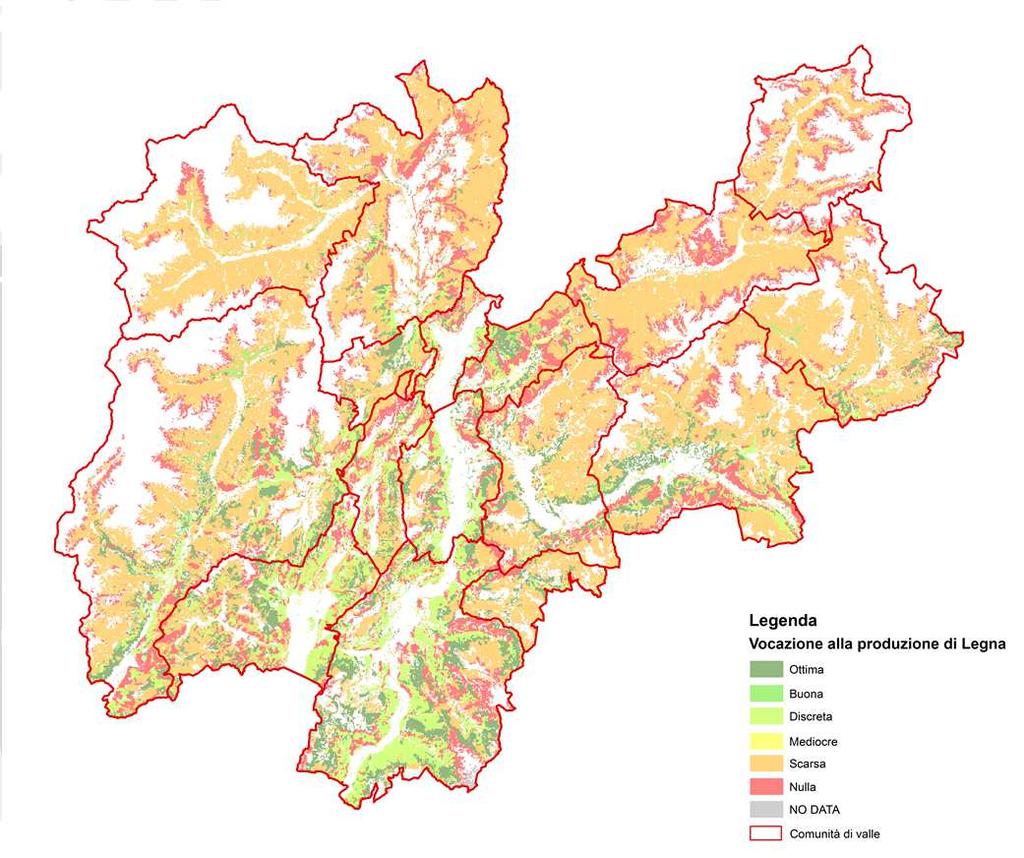 Aree a bosco con Vocazione