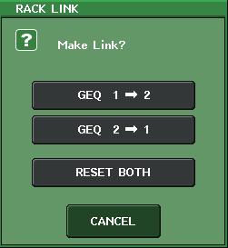 EQ grafico, Equalizzatore parametrico, effetti e Premium Rack Inserimento di un GEQ in un canale In questa sezione viene illustrato come inserire un GEQ nel canale selezionato per l'uso. STEP 1.