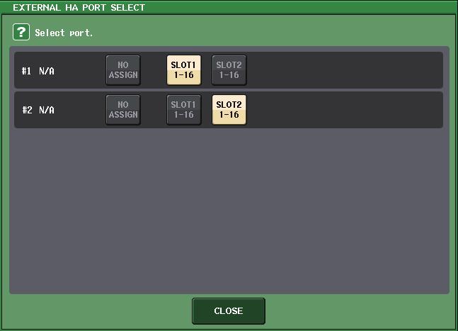 Dispositivi I/O e preamplificatori esterni 5 Pulsanti di commutazione VIEW Consentono di passare dalla vista del rack virtuale SB168-ES a AD8HR e viceversa.