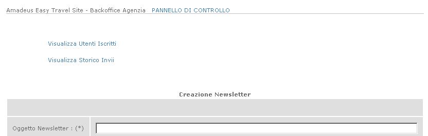 Gestione contenuti: