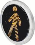 Pedestrian Light Con e senza carcassa in moplen Sistemi e Dispositivi Ottica a led ad alta visibilità per pre segnalamento di passaggi pedonali.