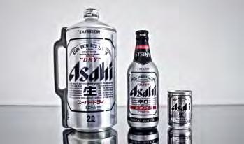 > Asahi Con una gradazione alcolica di 5, Asahi Super Dry è una birra dal gusto piacevolmente luppolato.
