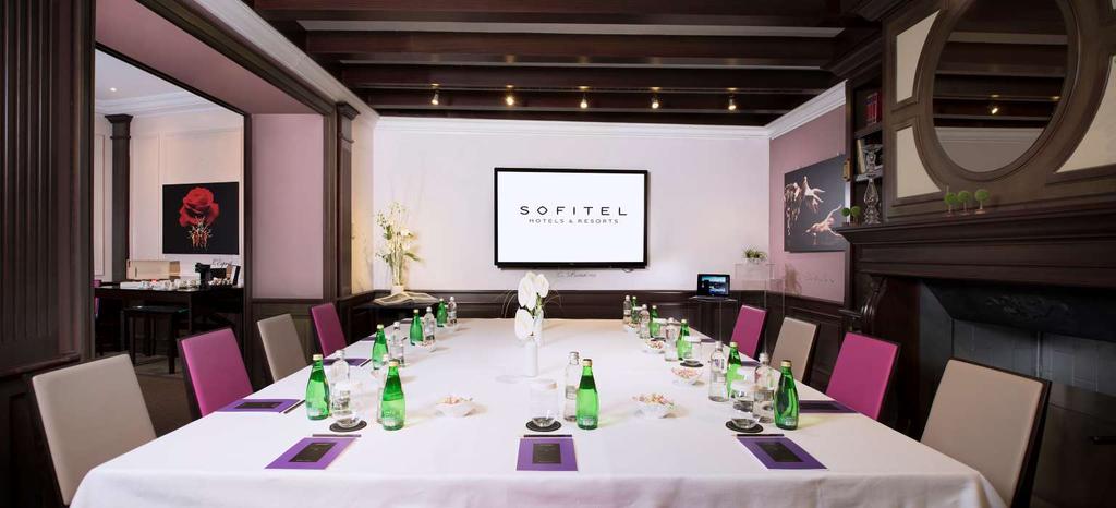 SOFITEL MAGNIFIQUE MEETINGS Offriamo ambienti ideali ed esclusivi, dotati di tutti i comfort per rendere indimenticabili