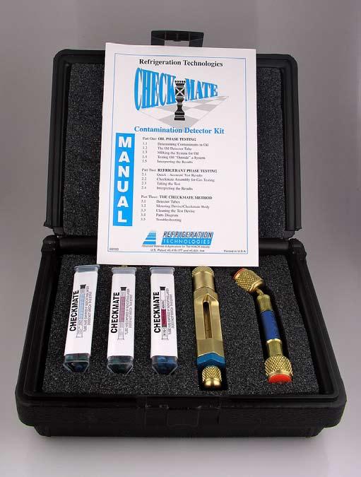 CHECK MATE Kit rivelatore di contaminazione olio e gas refrigerante.