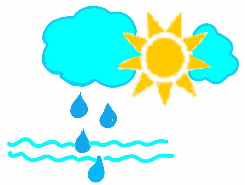 il fatto che l acqua si trasforma in vapore acqueo, succede anche in natura, il sole riscalda l acqua