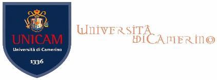 Unicam Università di Camerino Scuola di Giurisprudenza Coorte 2016/2017 Corso di Laurea Magistrale a ciclo unico in GUSPUDENZ Classe LMG/01 Classe delle lauree magistrali in Giurisprudenza ttività